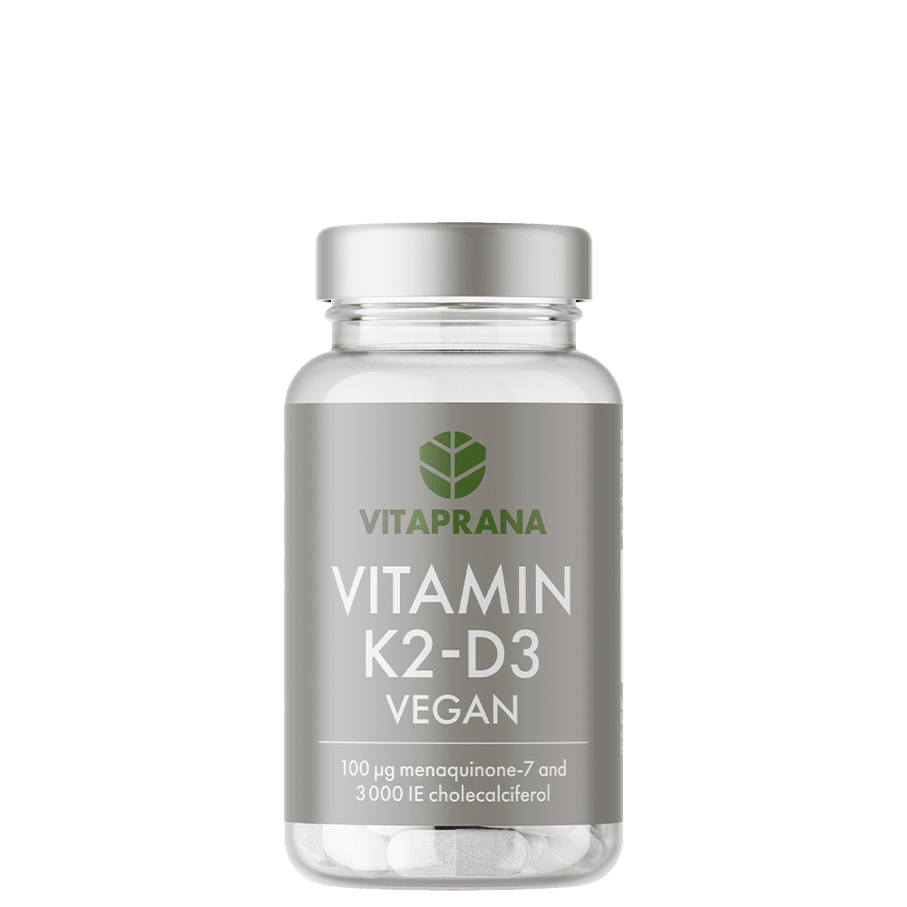 Vitaprana Vitamin K2 + D3 Vegan, 110 kapslar