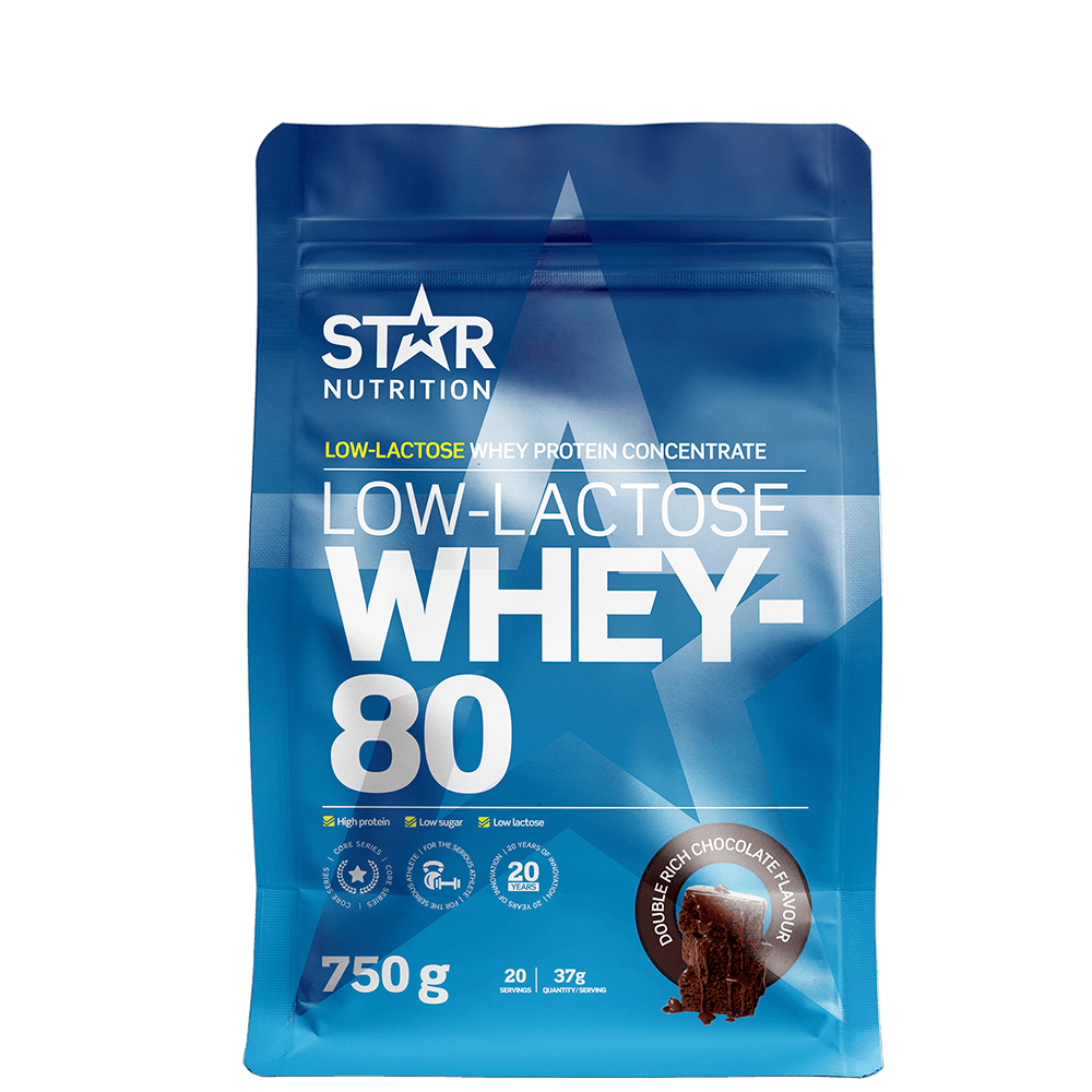 Star Nutrition Whey-80 Low Lactose, 750 g