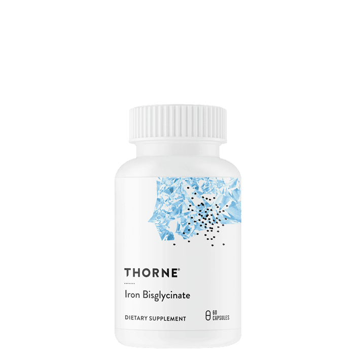 Thorne Iron Bisglycinate, 60 kapslar