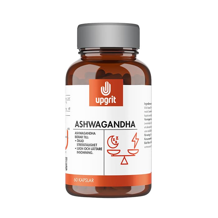 Upgrit Ashwagandha, 60 kapslar