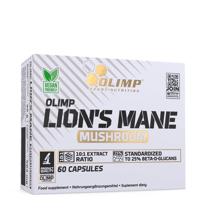 Olimp Sports Nutrition Lion's Mane Sopp, 60 kapslar
