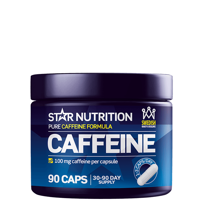 Star Nutrition Koffeintabletter 100 mg, 90 kapslar