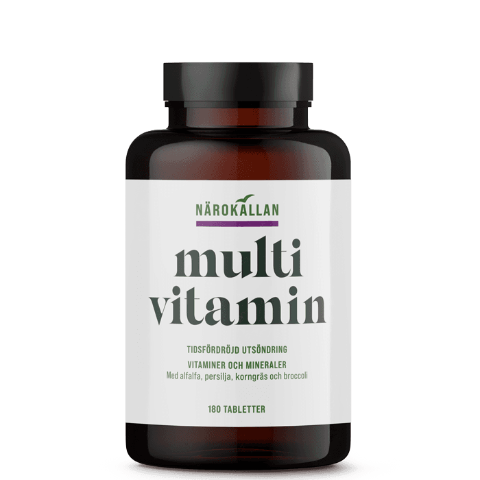 Närokällan Multivitamin Tidsfördröjd, 180 tabletter