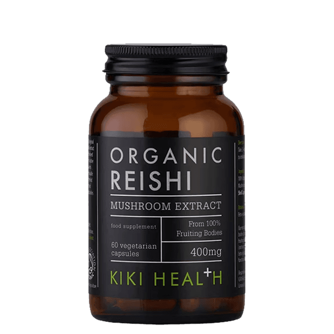 Kiki Health Organic Reishi Extract Mushroom, 60 kapslar