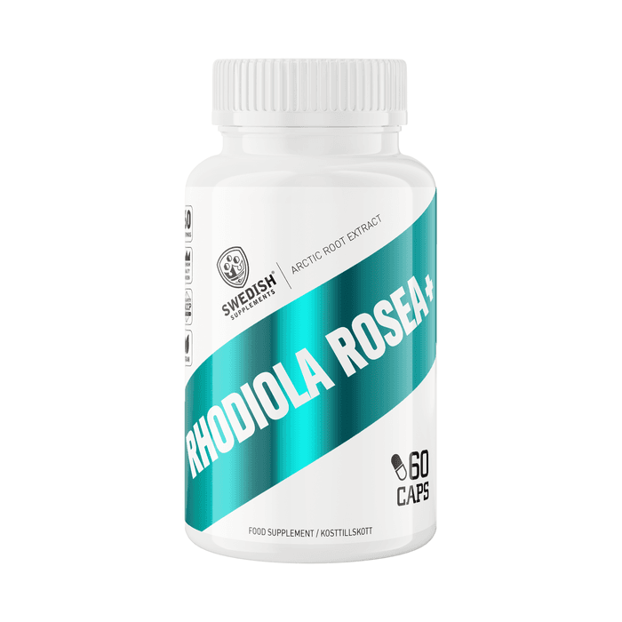 Swedish Supplements Rhodiola Rosea+, 60 kapslar