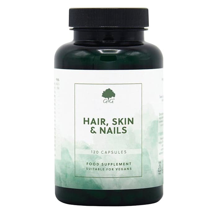 G&G Vitamins Hair, Skin & Nails, 120 kapslar