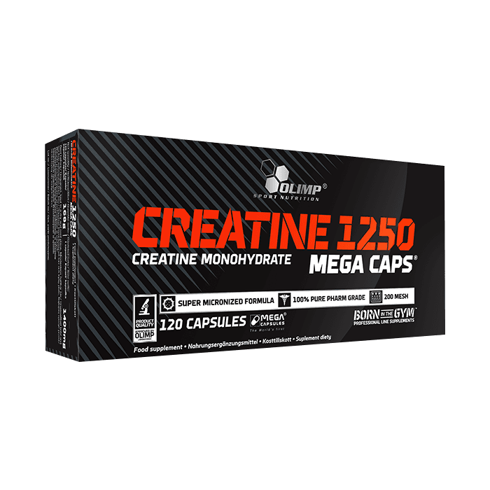 Olimp Sports Nutrition Creatine Mega Caps 1250, 120 kapslar