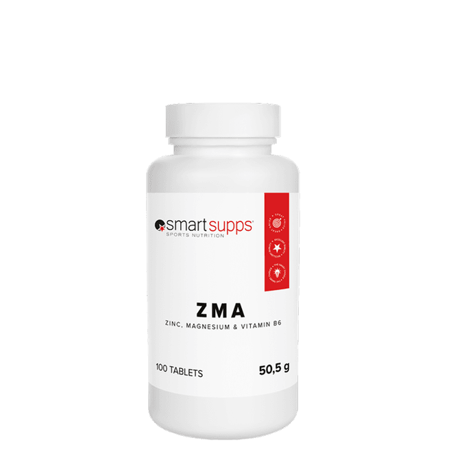 SmartSupps ZMA, 100 tabletter