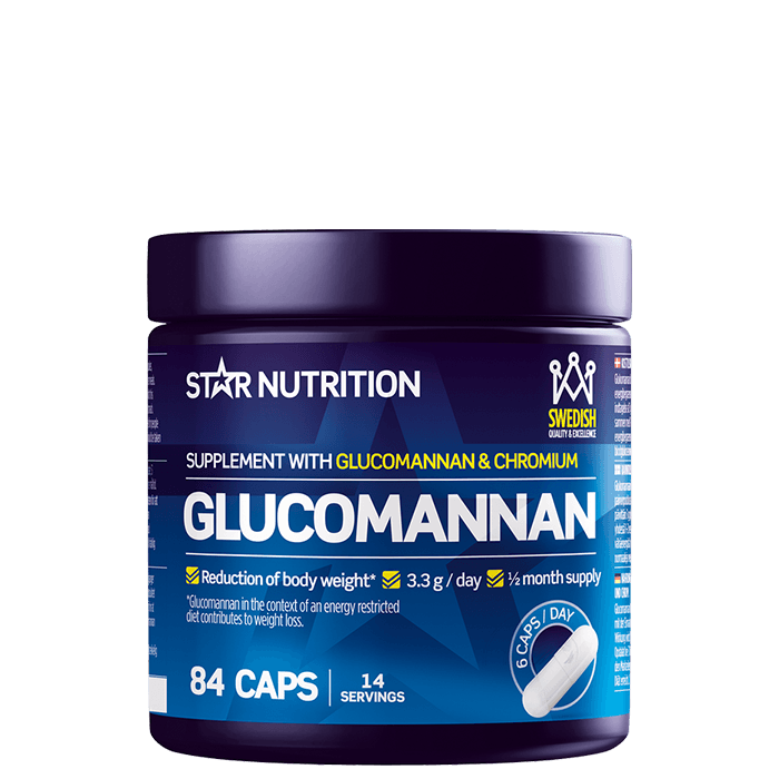 Star Nutrition Glucomannan, 84 kapslar