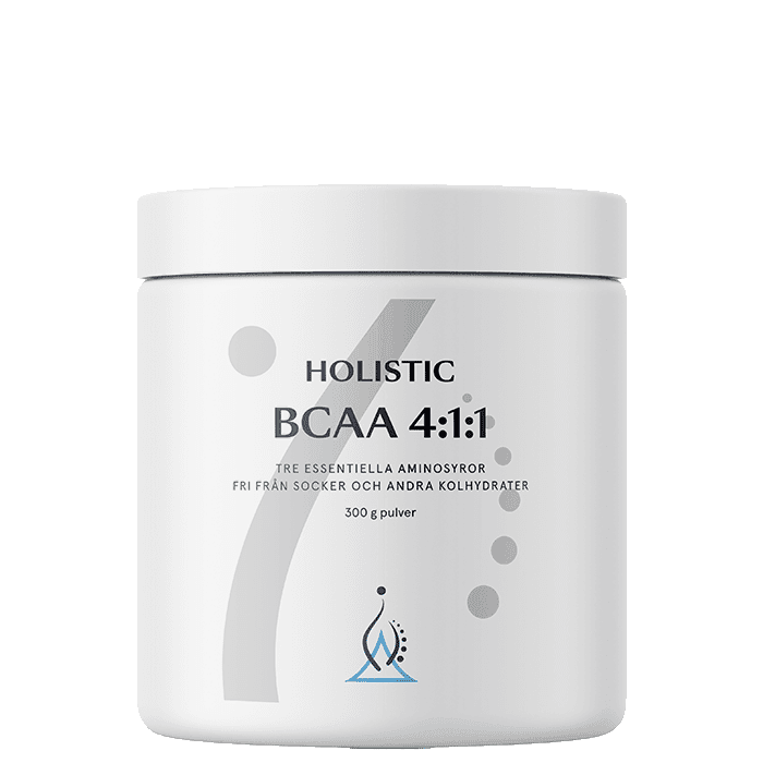 Holistic BCAA-pulver Naturlig smak, 300 g