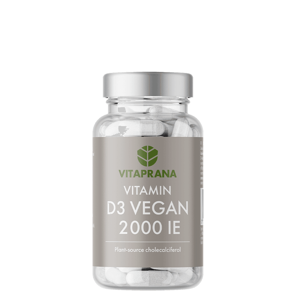 Vitaprana Vitamin D3 Vegan 2000 IE, 110 kapslar