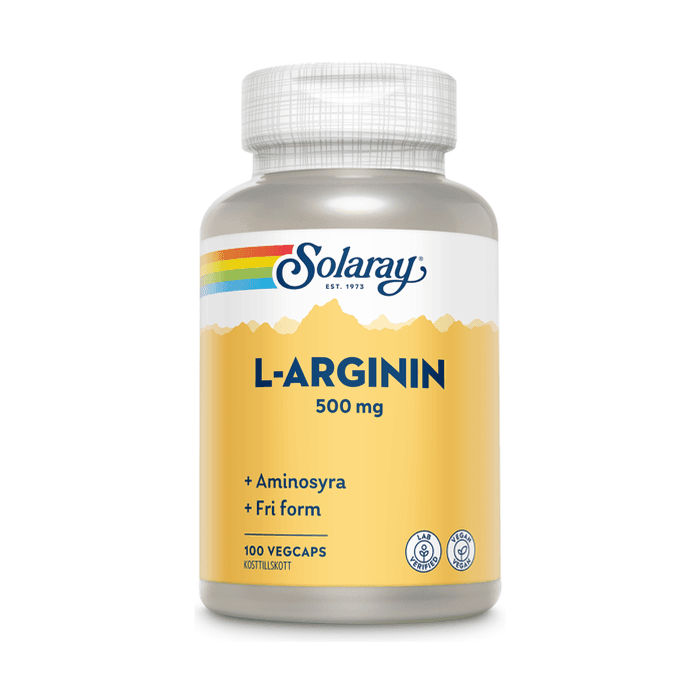 Solaray L-arginin 100 kapslar