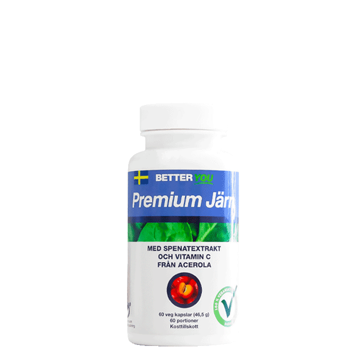 Better You Premium Järn, 60 kapslar