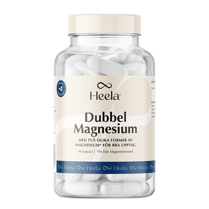 Heela Dubbel Magnesium, 90 kapslar