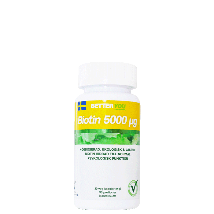 Better You Premium Biotin 5000, 100 kapslar