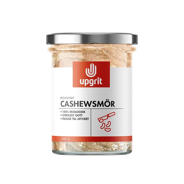 Upgrit Cashewsmör ekologiskt 300 g