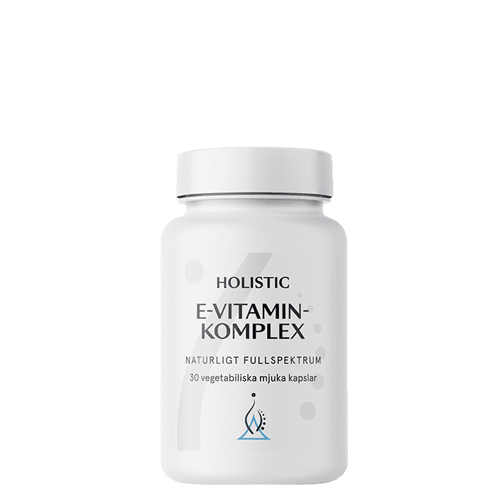 Holistic E-vitamin, 30 kapslar