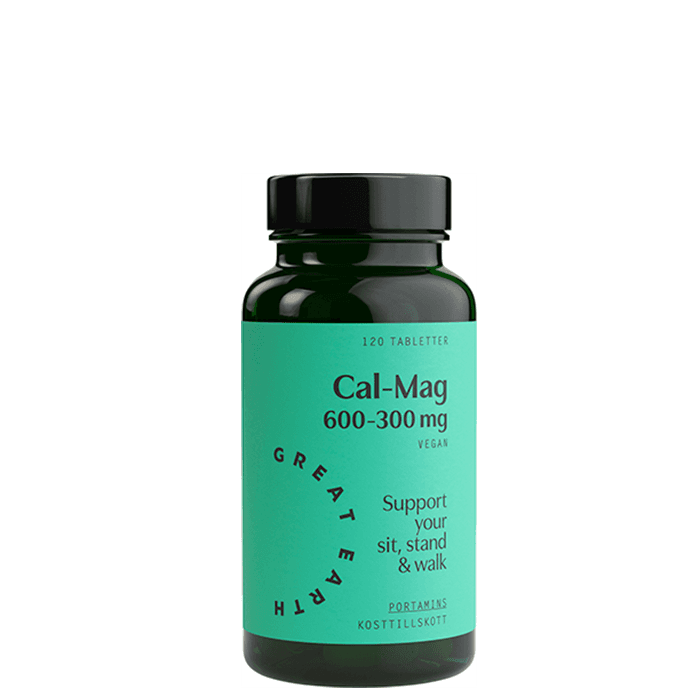Great Earth Cal/Mag 600/300 mg, 120 tabletter