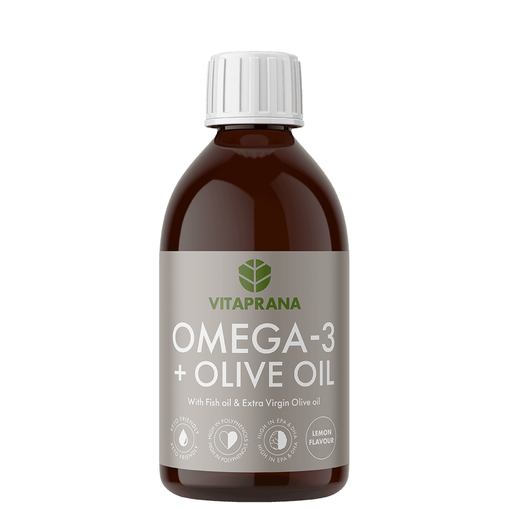 Vitaprana Omega-3 + olivolja, 300 ml