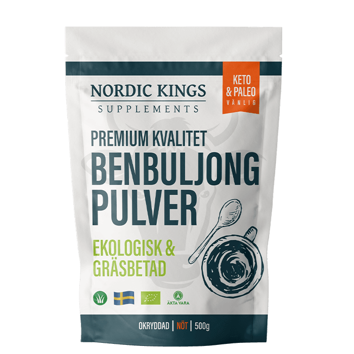 Nordic Kings Premium Benbuljongpulver ØKO, 500 g