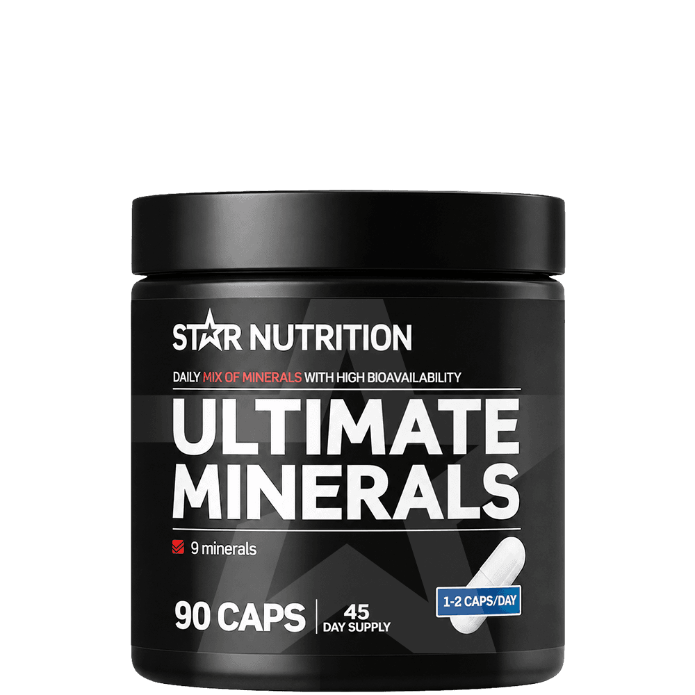 Star Nutrition Ultimate Minerals, 90 kapslar