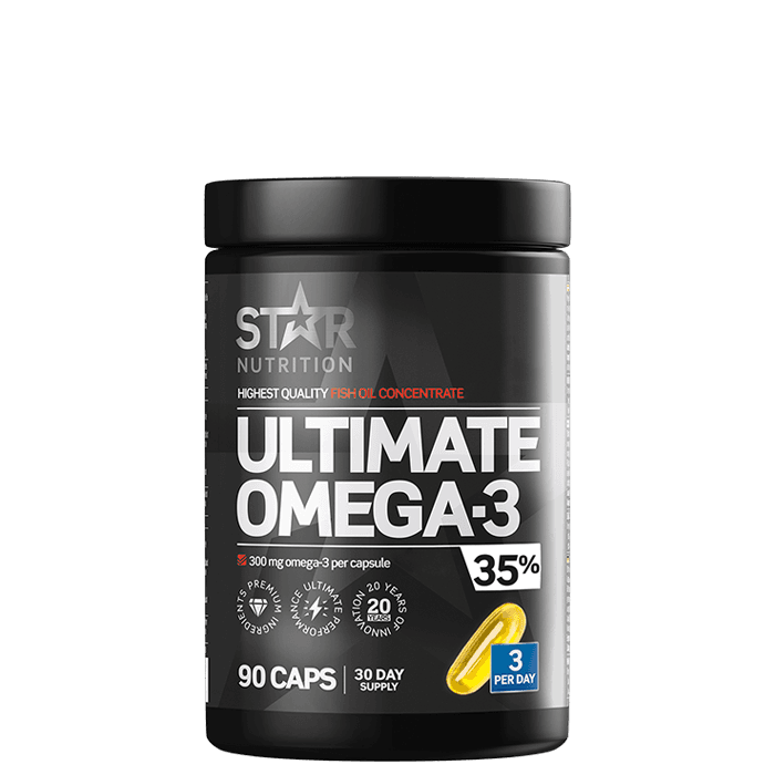 Star Nutrition Ultimate Omega-3 35% 1000 mg, 90 kapslar