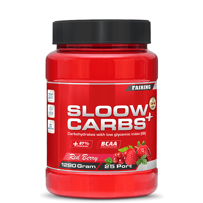 Fairing Sloow Carbs+ apelsin och lime, 1280 g