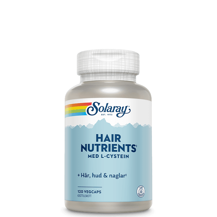 Solaray Hair Nutrients, 120 kapslar