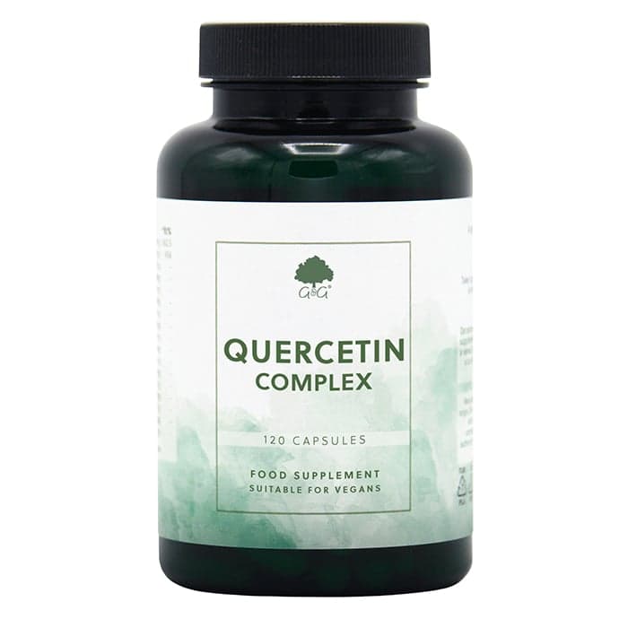 G&G Vitamins Quercetin Complex, 120 kapslar