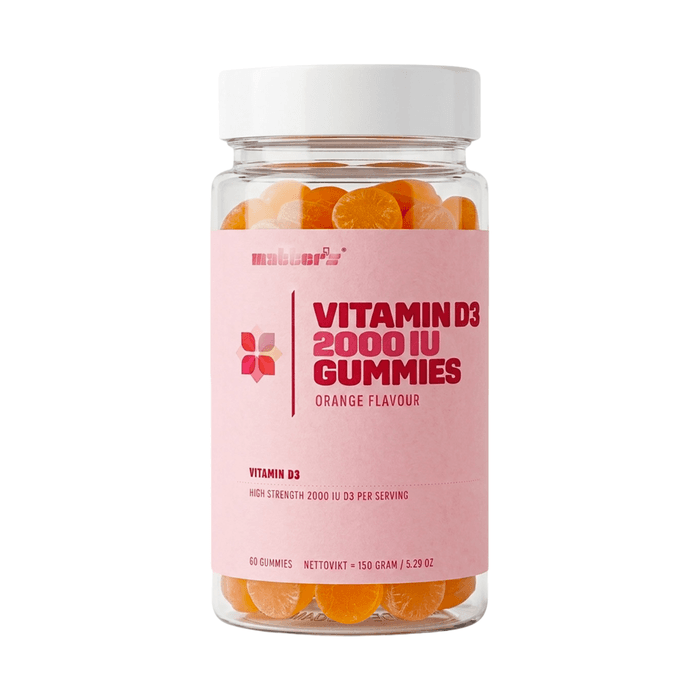 Matters Vitamin D3 2000 IE + Zink, 60 gummies