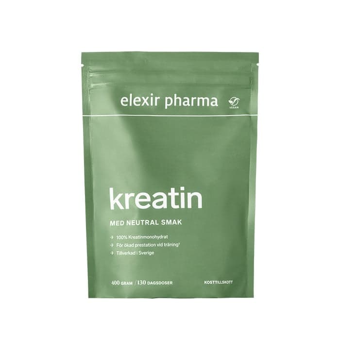 Elexir Pharma Kreatin Naturell 400 g