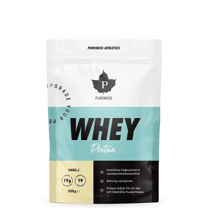 Pureness Athletics Vassleprotein vanilj, 500 g