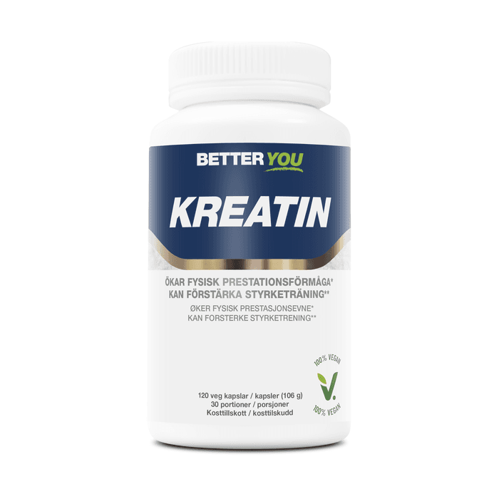 Better You Kreatinkapslar, 120 kapslar