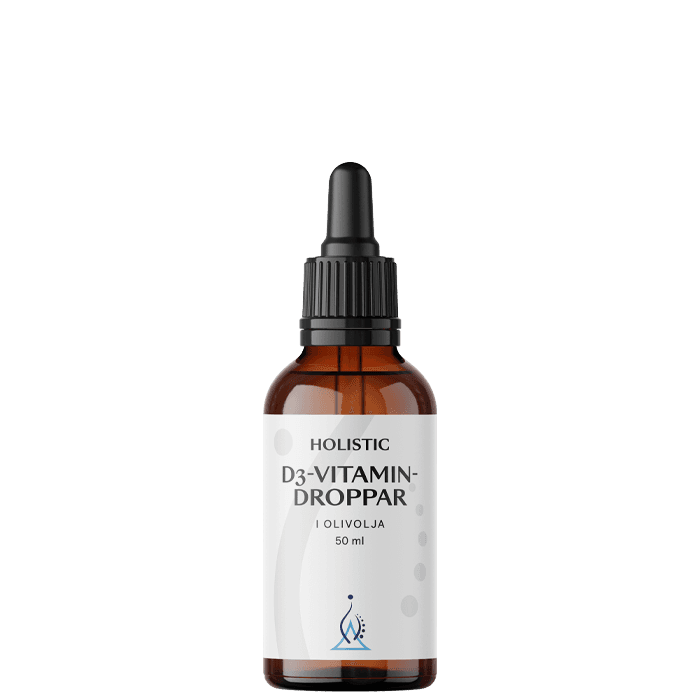 Holistic D3-vitamin droppar, 50 ml