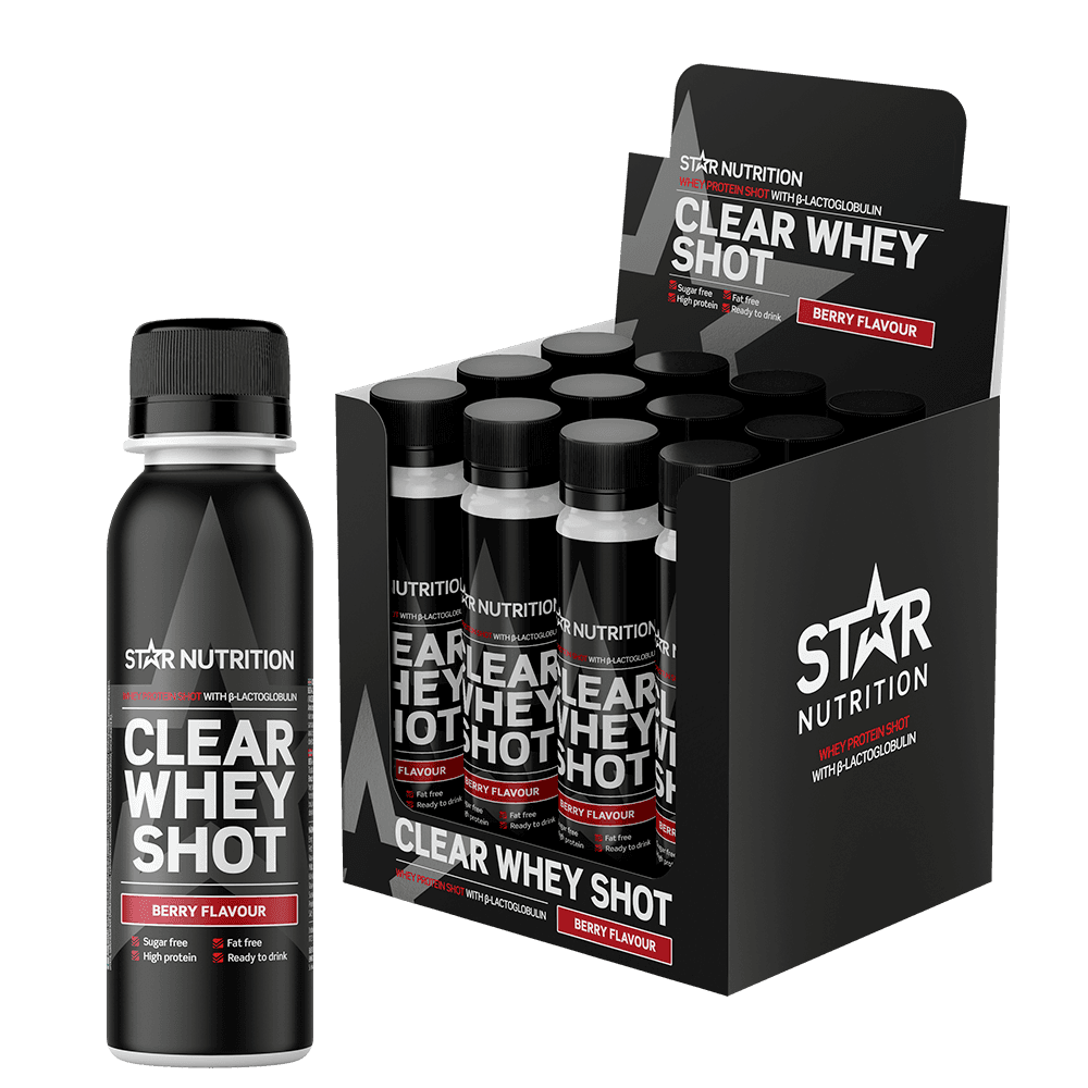 Star Nutrition Clear Whey Protein Shot, 12 x 100 ml