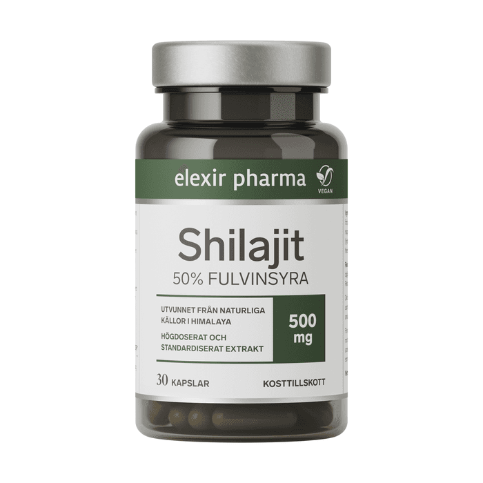Elexir Pharma Shilajit, 30 kapslar