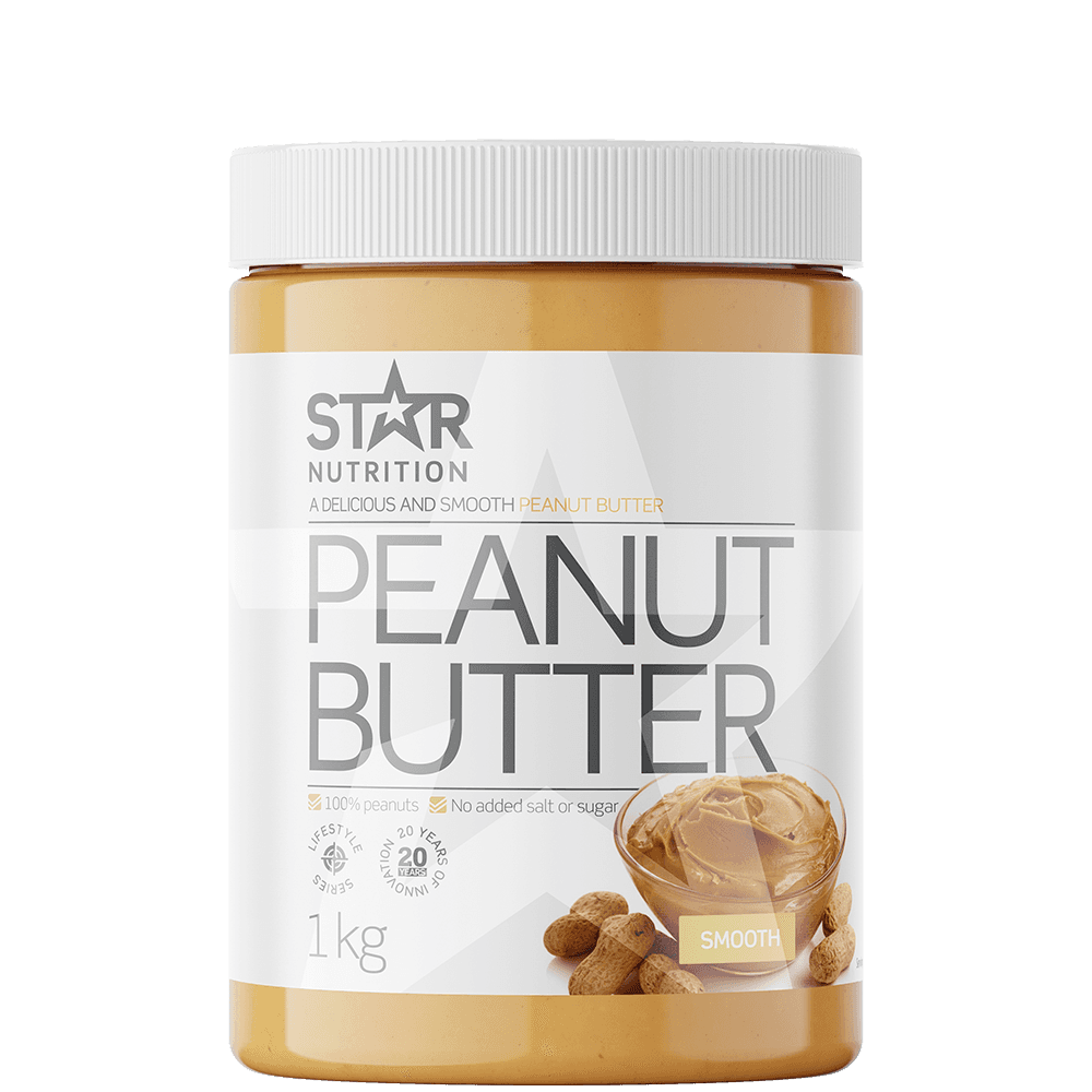 Star Nutrition Peanut Butter 1 kg, Smooth