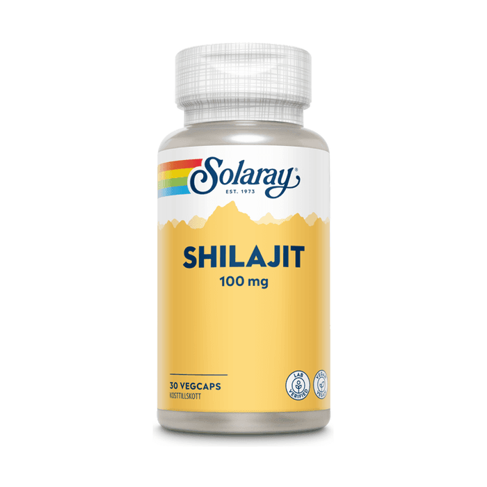 Solaray Shilajit, 30 kapslar