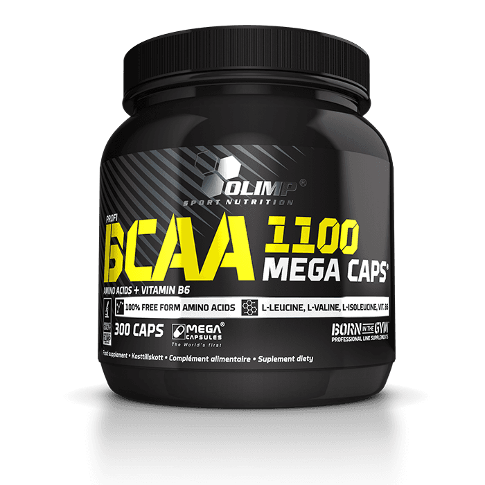 Olimp BCAA Mega Caps, 300 kapslar