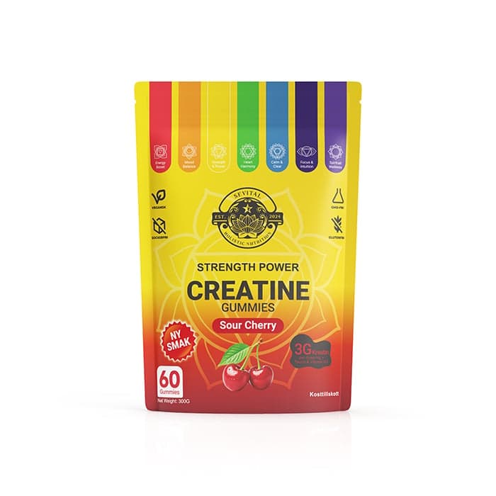 Sevital Kreatin Gummies, 60 st