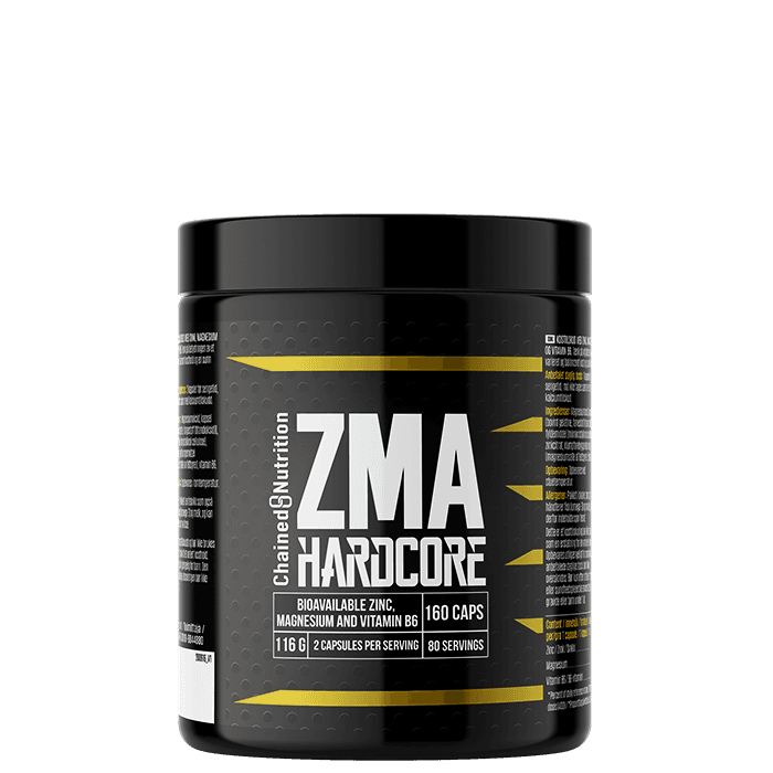 Chained Nutrition ZMA Hardcore, 160 kapslar