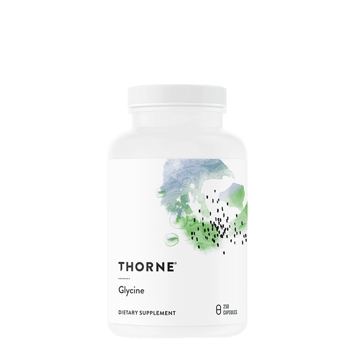 Thorne Glycine 500 mg, 250 kapslar