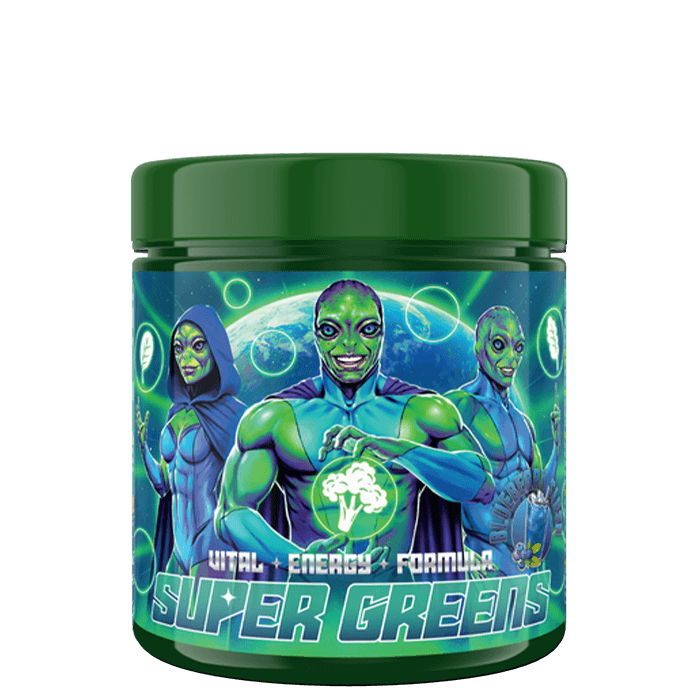 Swedish Supplements Super Greens Blueberry Slush, 250 g