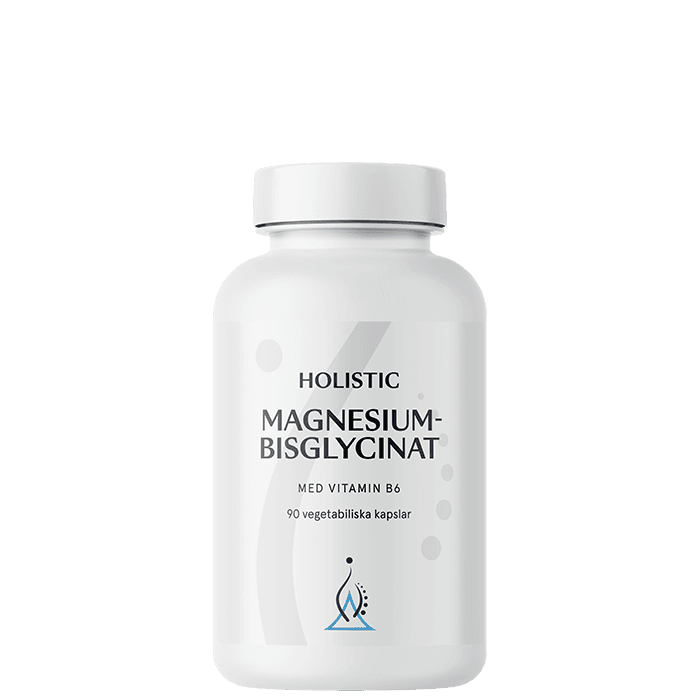Holistic Magnesiumbisglycinat 100 mg, 90 kapslar