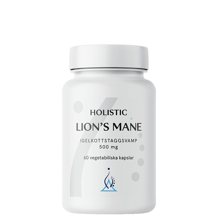 Holistic Lions mane, 60 vegetabiliska kapslar