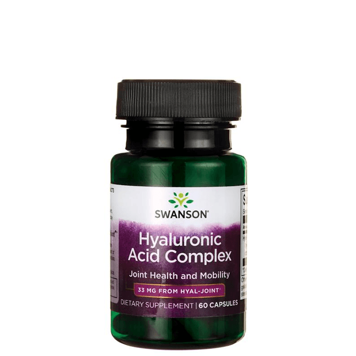 Swanson Hyaluronsyra Complex 33 mg, 60 kapslar