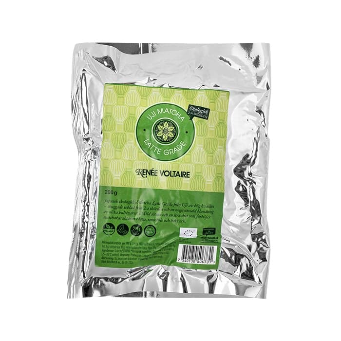 Renée Voltaire Uji Matcha Latte Grade ekologisk, 200 g refill
