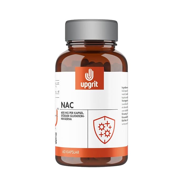 Upgrit NAC 600 mg, 60 kapslar