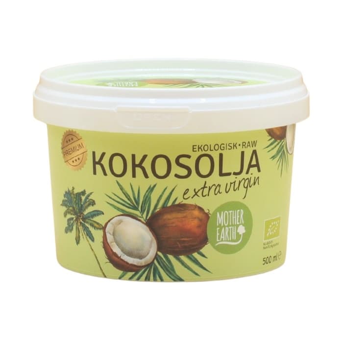 Mother Earth Kokosolja extra virgin 500 ml