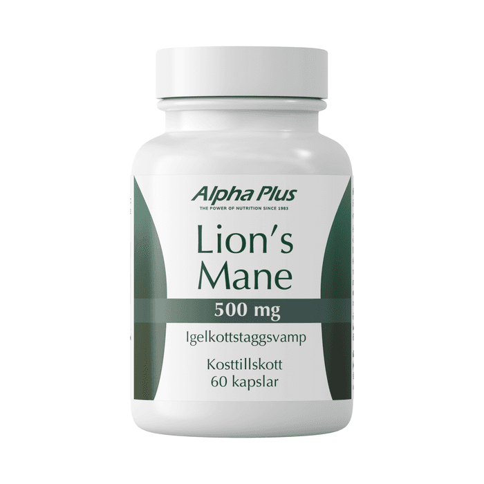 Alpha Plus Lion's Mane, 60 kapslar